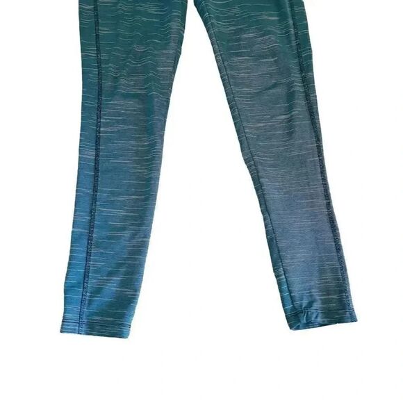 Jockey Women’s Spandex Green Heather Capri Leggings Running Pants SZ M #1153 - Picture 3 of 13